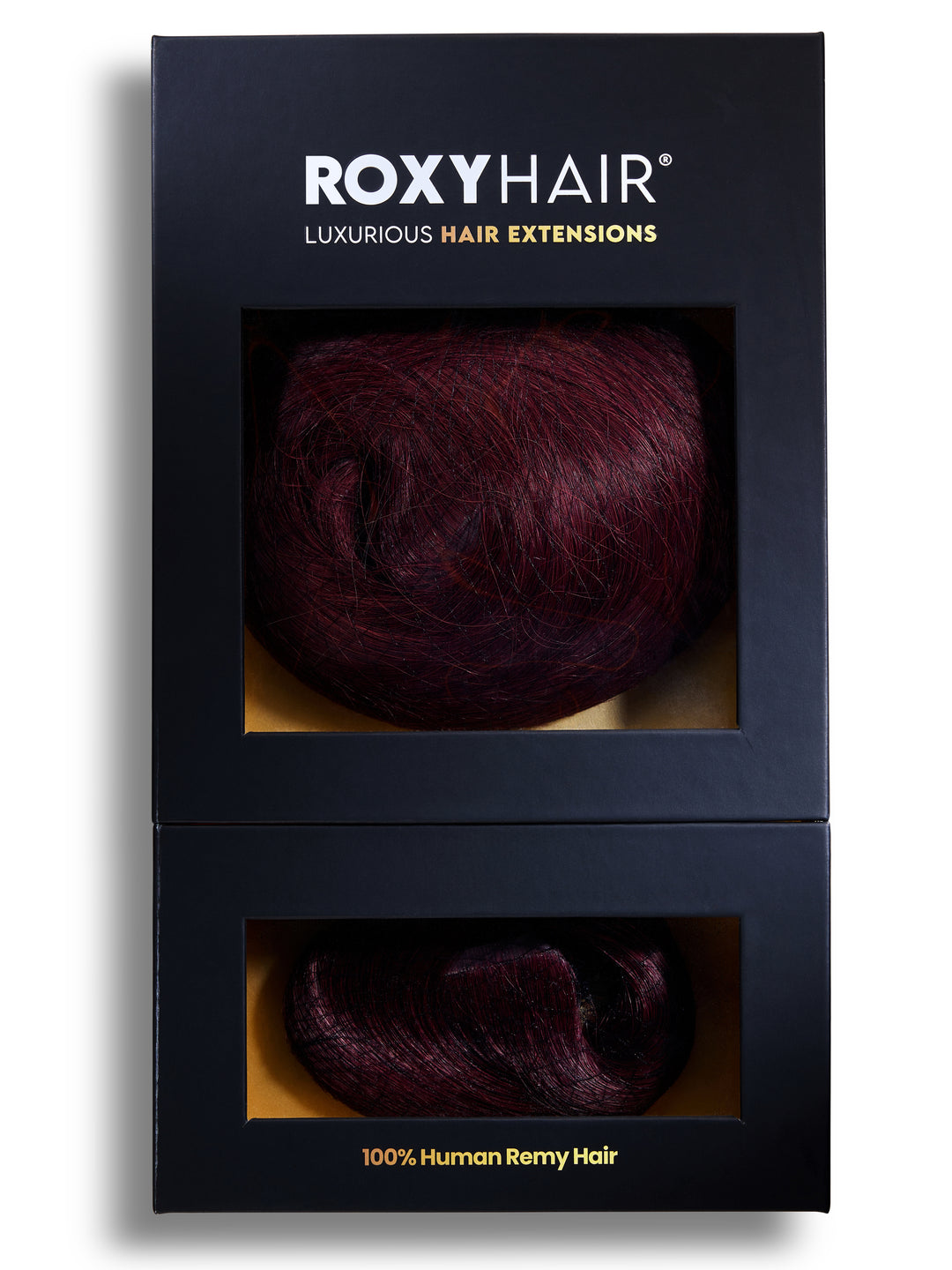 Dark Auburn Seamless Clip-In Hair Extensions (20" and 180 Grams)