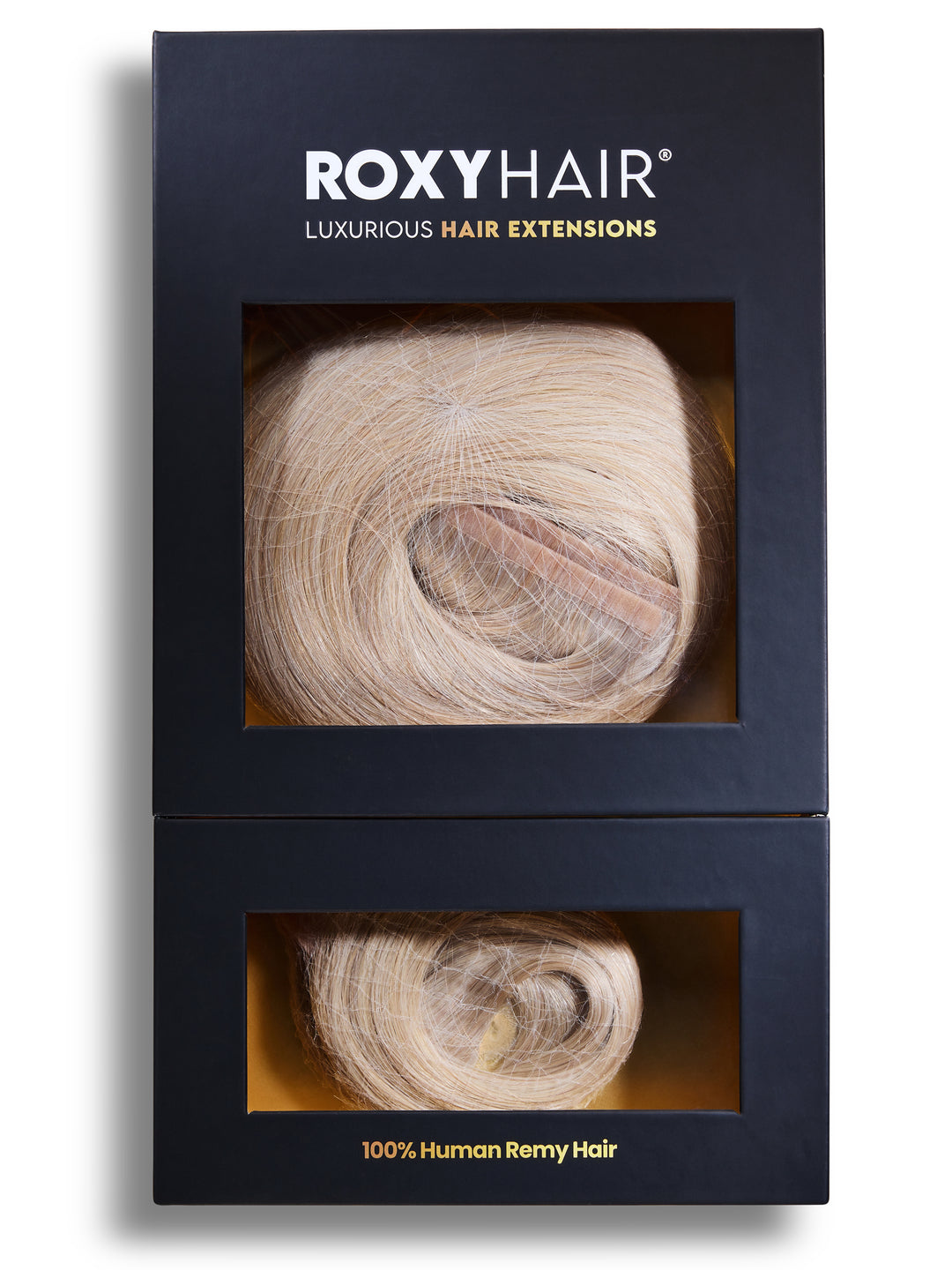 Ice Blonde Seamless Clip-In Hair Extensions (20" and 180 Grams)
