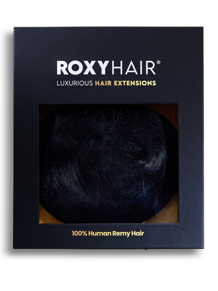 Jet Black Remy Hair Ponytail (20" and 130g)