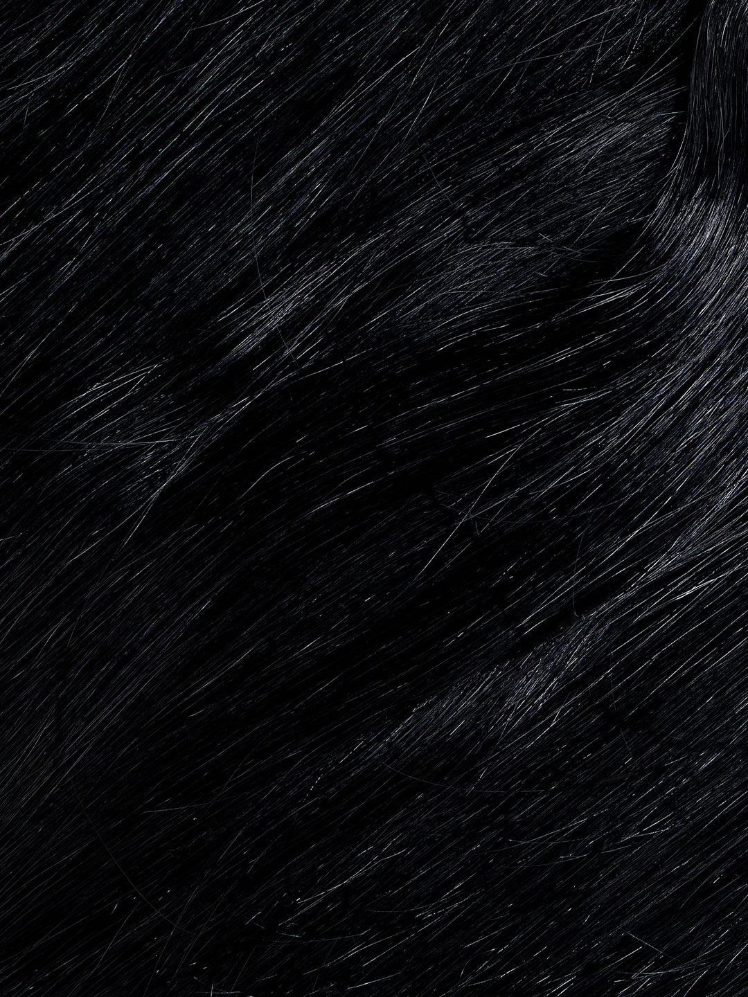 Jet Black Remy Hair Ponytail (20" and 130g)