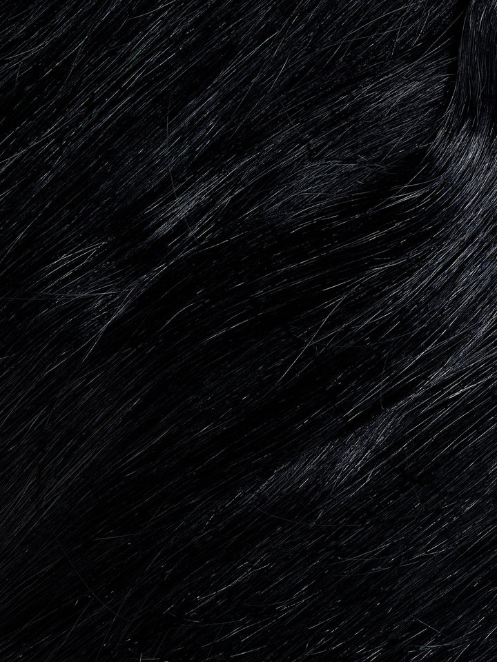 Jet Black Remy Hair Ponytail (20" and 130g)