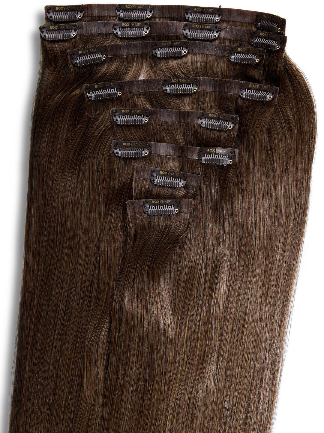 Hazelnut Seamless Clip-In Hair Extensions (20" and 180 Grams)