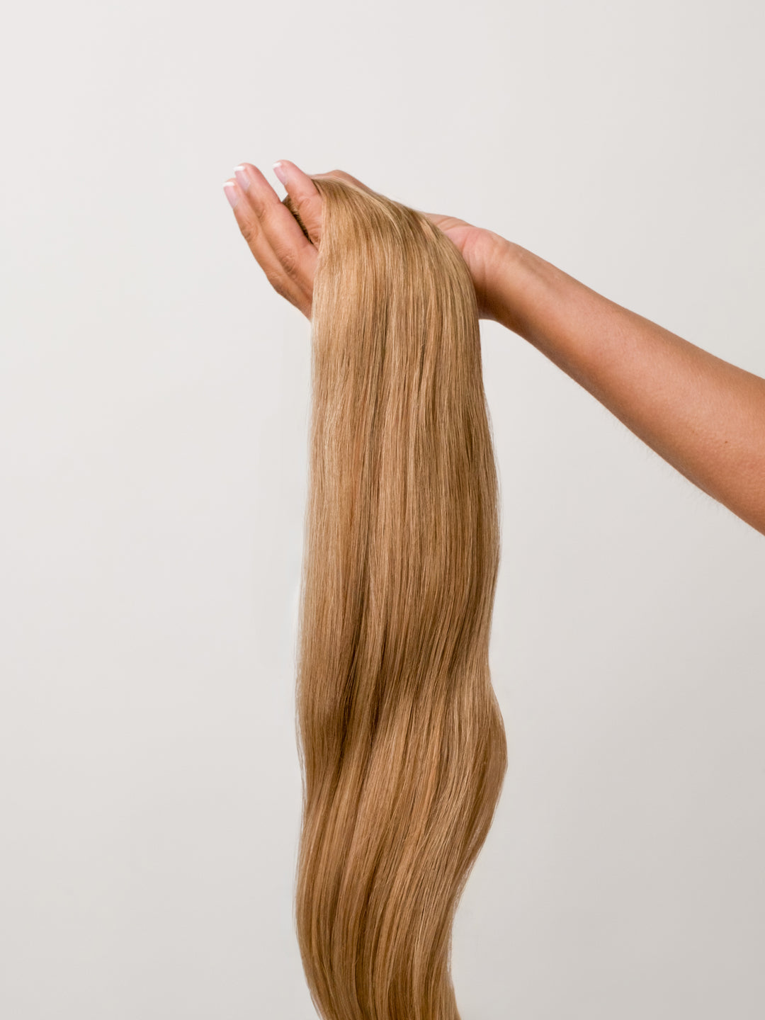 Dirty Blonde Seamless Clip-In Hair Extensions (20" and 180 Grams)