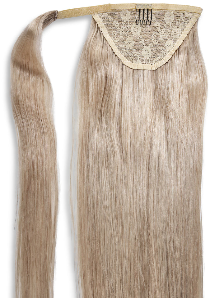 Cool Blonde Remy Hair Ponytail (20" and 130g)