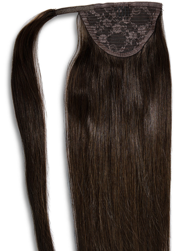 Chestnut Remy Hair Ponytail (20" and 130g)