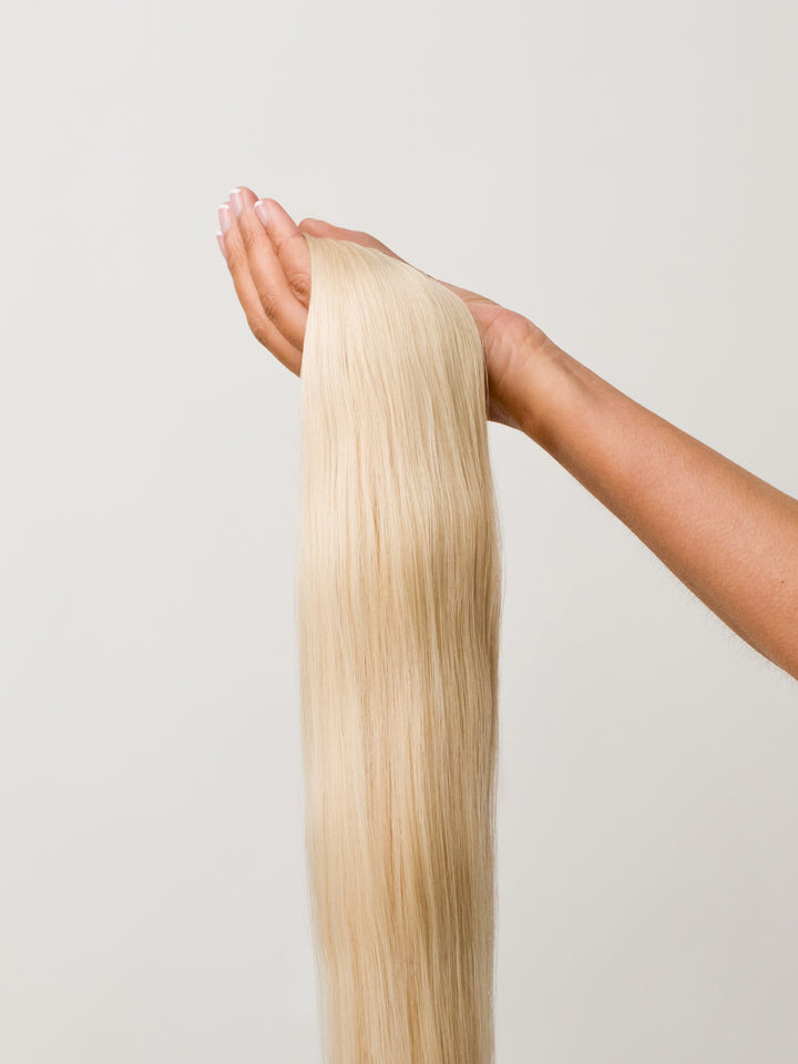 Goldilocks Blonde Human Remy Hair Ponytail (20" and 130g)