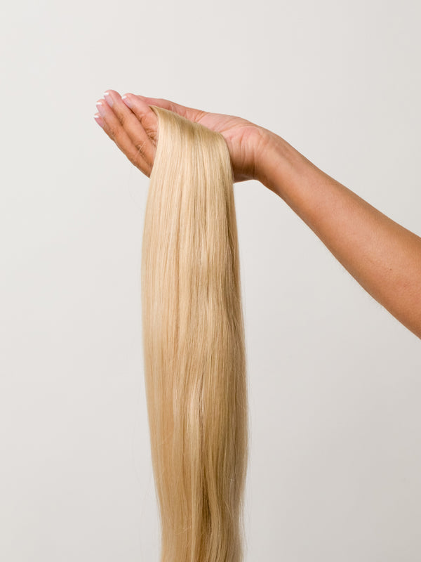 Hollywood Blonde Seamless Clip-In Hair Extensions (20" and 180 Grams)