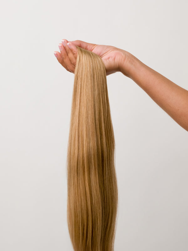 Honey Blonde Remy Hair Ponytail (20" and 130g)