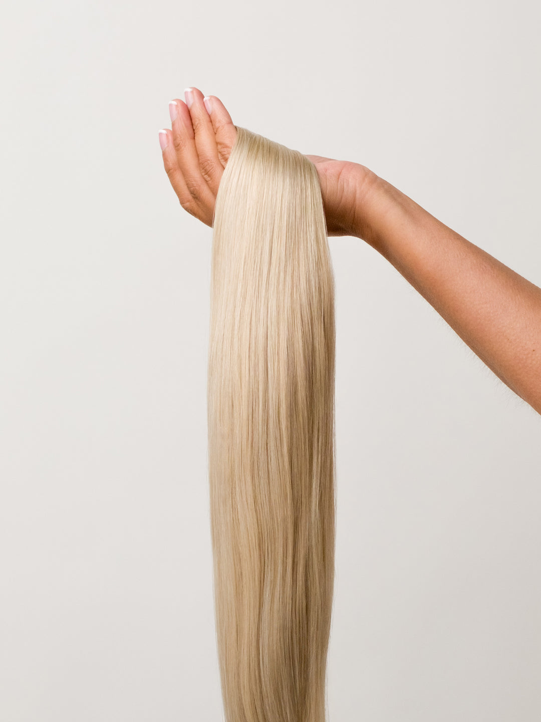 Ice Blonde Remy Hair Ponytail (20" and 130g)